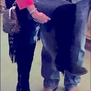 Corral Urban over the knee black suede boots. Six 6 1:2